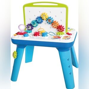 NIB Baby Einstein Curiosity Table Activity Station Toddler Toy Lights Melodies
